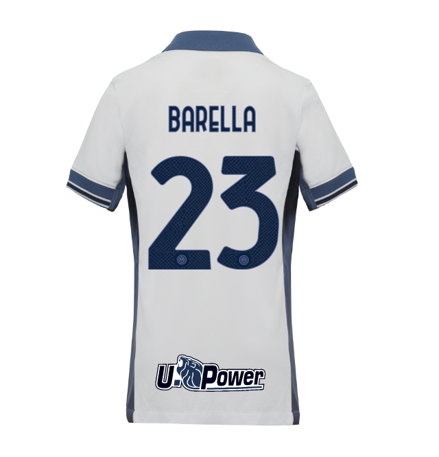 im nike kids away stadium jersey 202425 – 23 nicolò barella Collection - The Best Inter Fanshop Selections