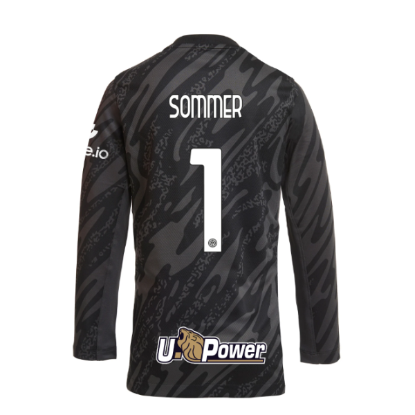 im nike kids goalkeeper home kit shirt 202425 – 1 yann sommer Collection - The Best Inter Fanshop Selections