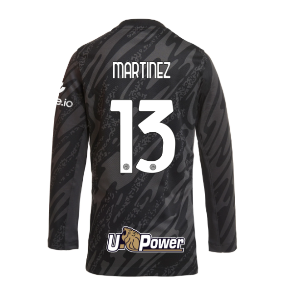 im nike kids goalkeeper home kit shirt 202425 – 13 josep martínez Collection - The Best Inter Fanshop Selections
