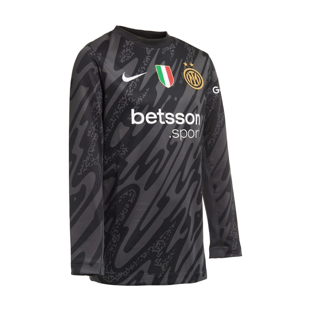 im nike kids goalkeeper home kit shirt 202425 with custom printing Collection - The Best Inter Fanshop Selections