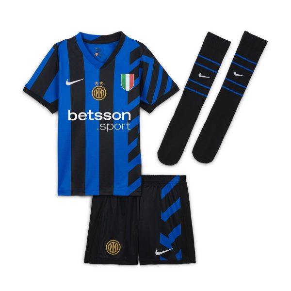 im nike kids minikit home 202425 with custom printing Collection - The Best Inter Fanshop Selections