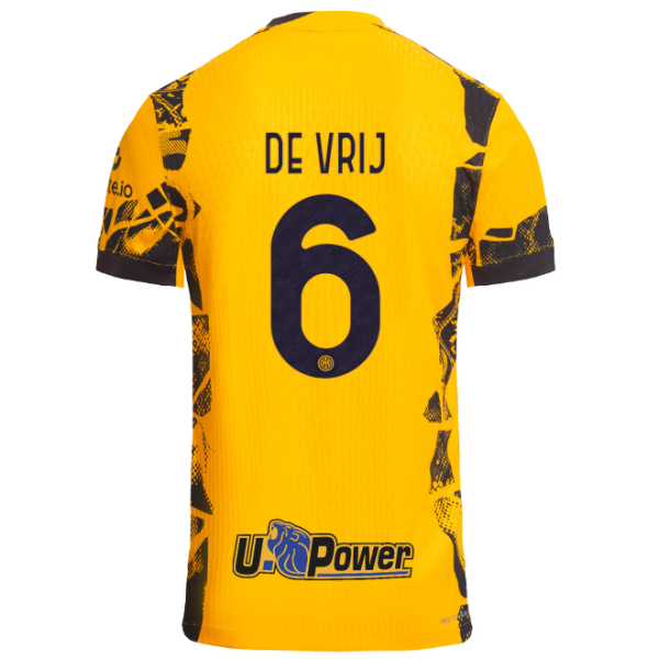 im nike mens third kit match shirt 202425 – 6 stefan de vrij Collection - The Best Inter Fanshop Selections